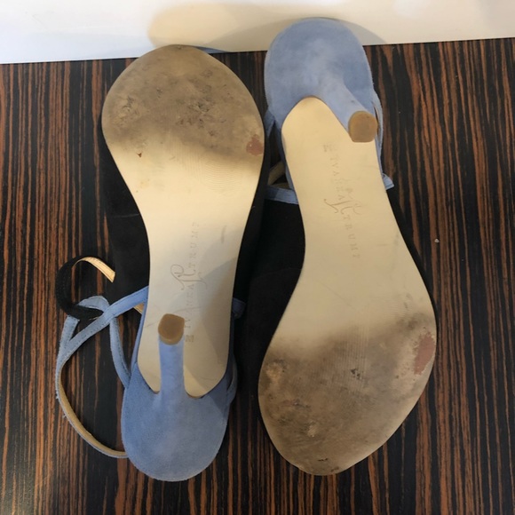 Blue and Black Ivanka Trump Heels - Picture 3 of 4